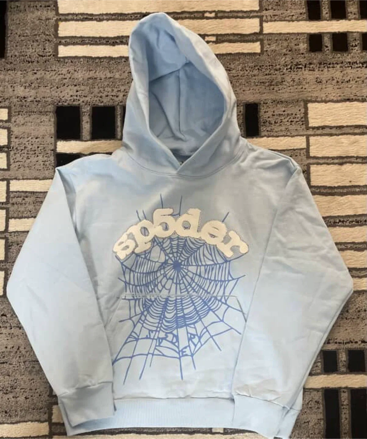 Sp5der Blue Hoodie thumbnail