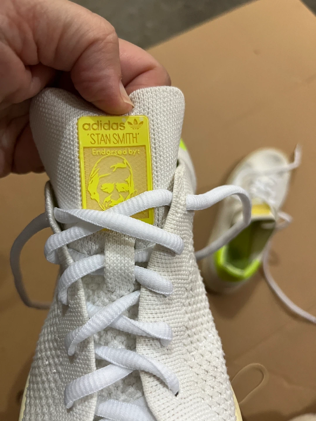 Adidas Stan Smith White/Green Sneakers - photo 2