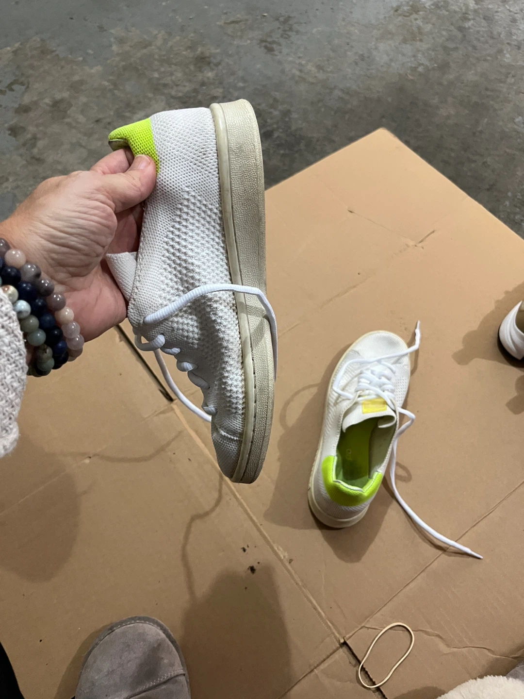 Adidas Stan Smith White/Green Sneakers - photo 5