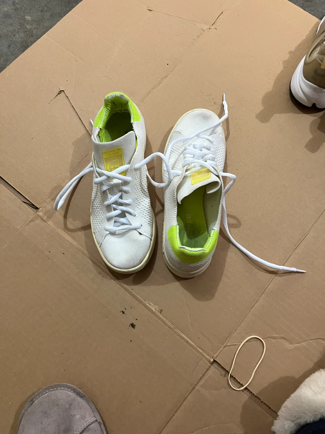 Adidas Stan Smith White/Green Sneakers
