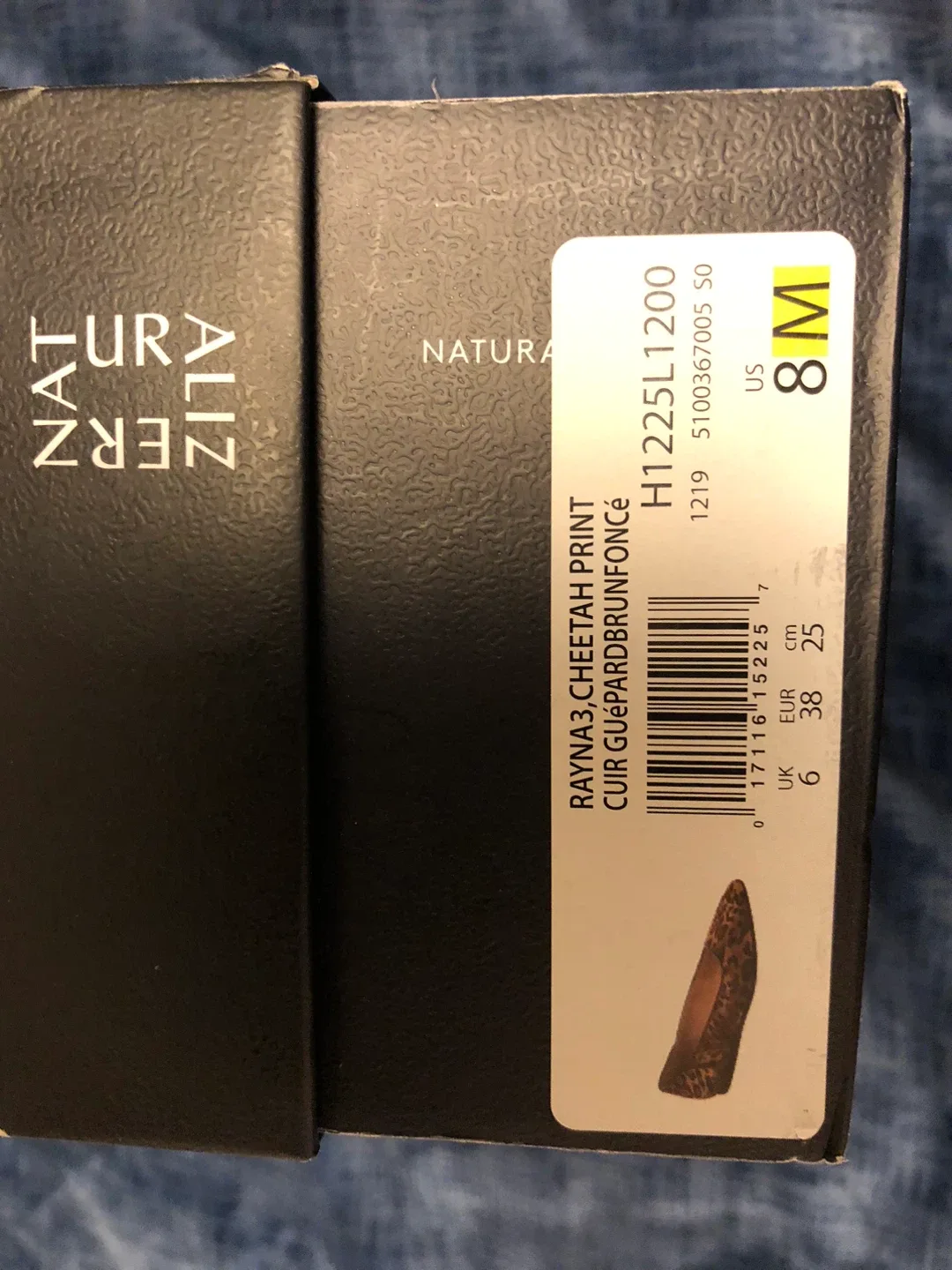 Naturalizer Aliz Rayna Cheetah Print Flats - Size 8M thumbnail