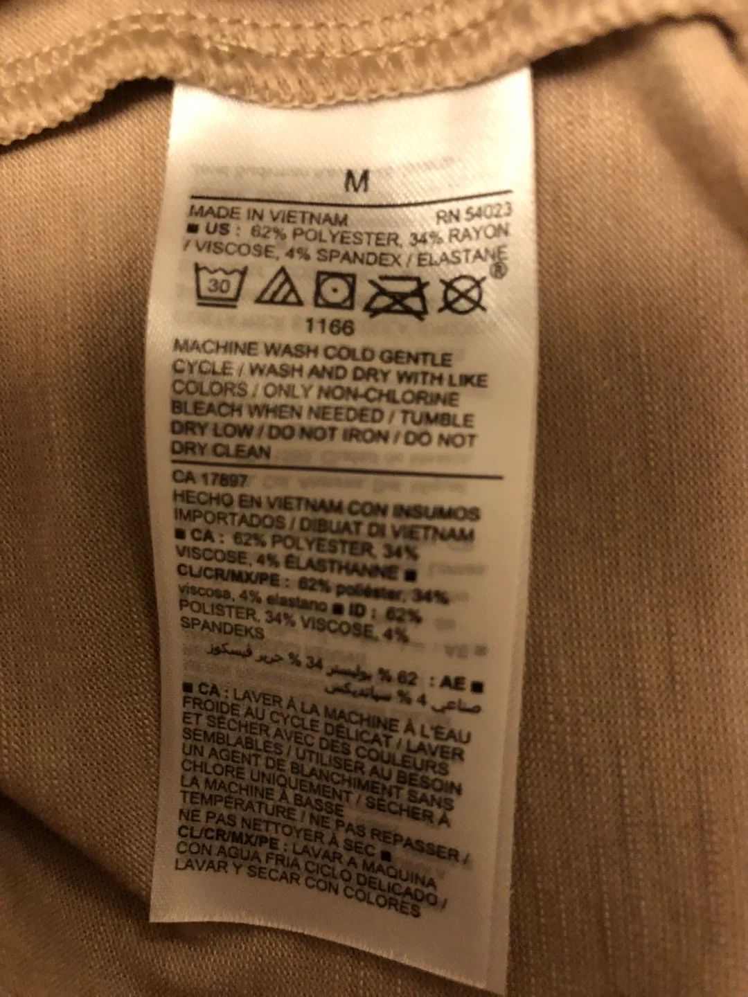 Old Navy Beige Dress - Size M image indicator(3)