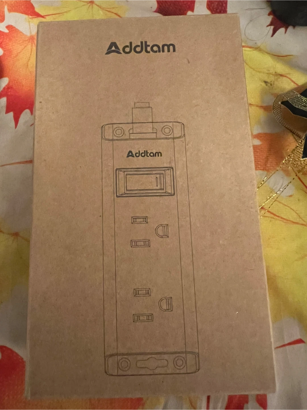 Addtam Surge Protector Power Strip - New in Box