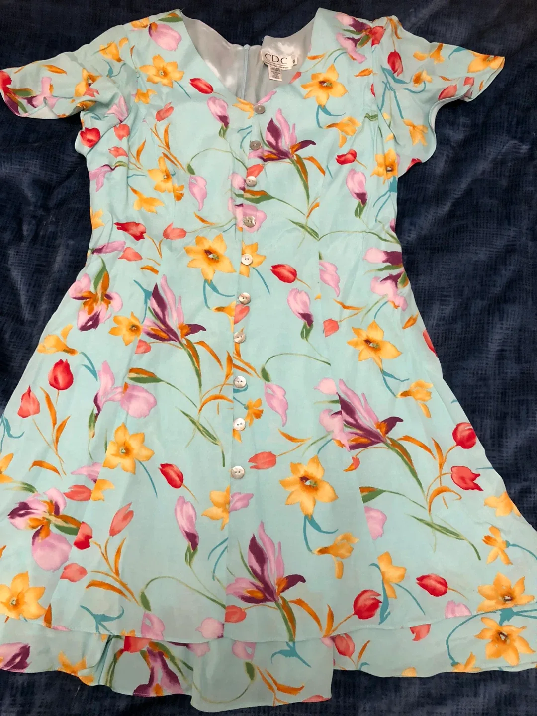 CDC Caren Desirée Company Floral Dress - Size 10 thumbnail