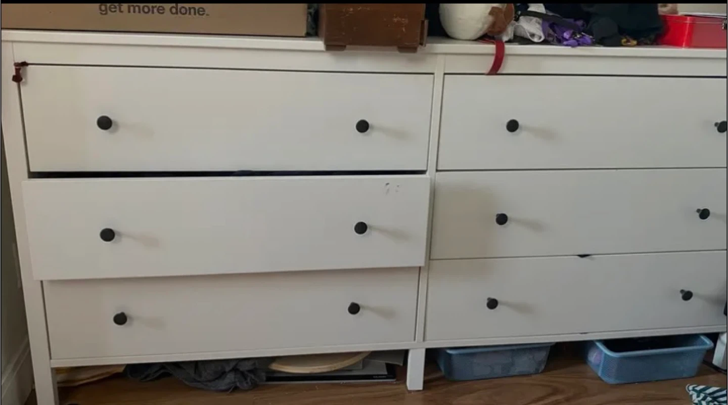 IKEA Hemnes 6-Drawer Dresser - White