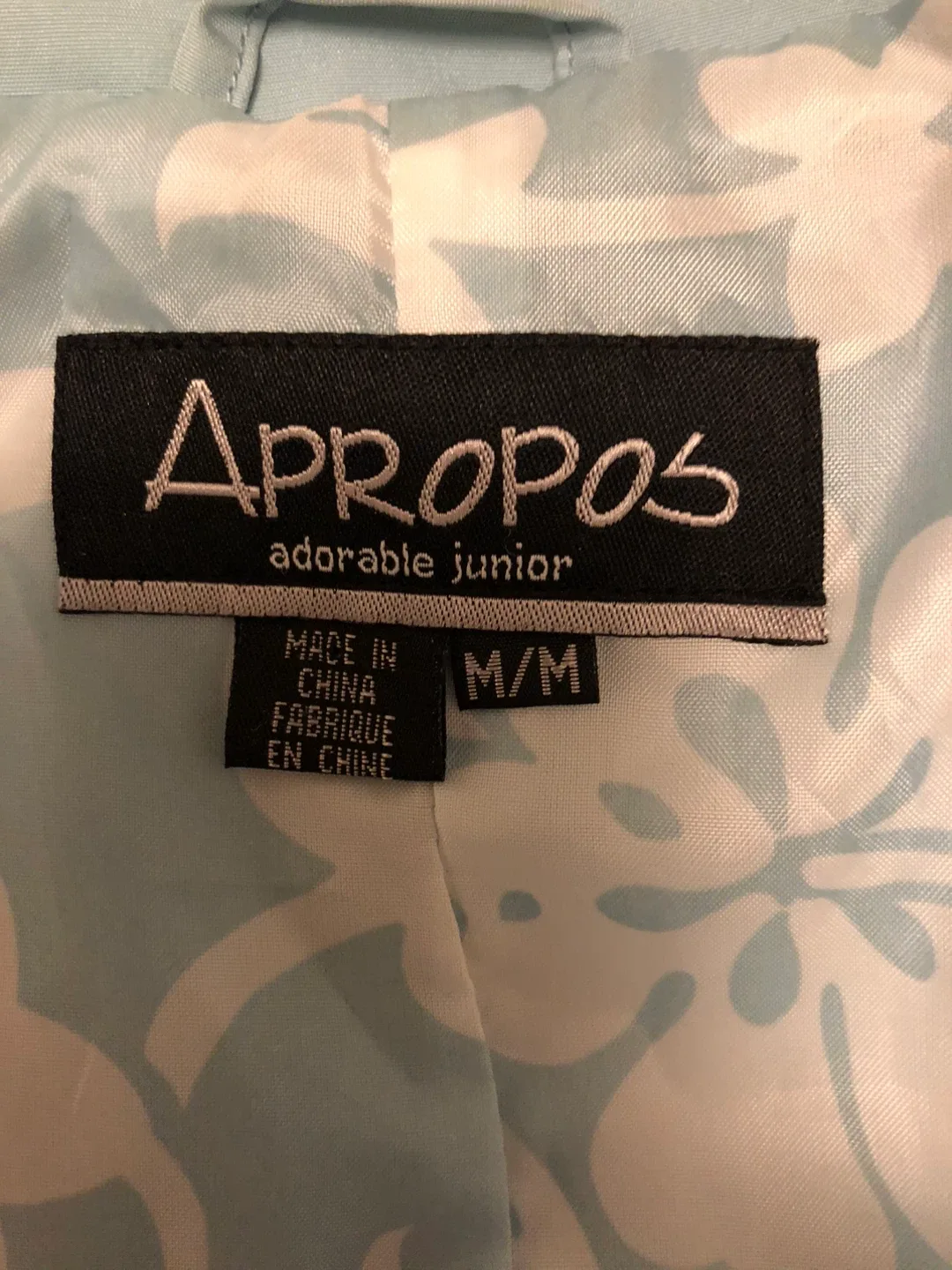 Apropos Adorable Junior Rain Jacket - Size M image indicator(2)