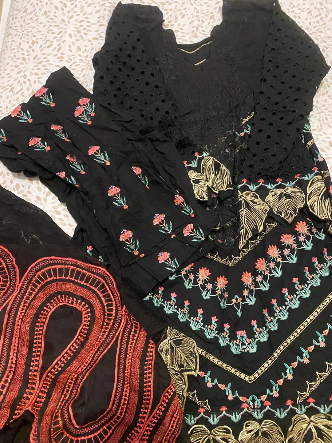 Black Embroidered Salwar Kameez thumbnail