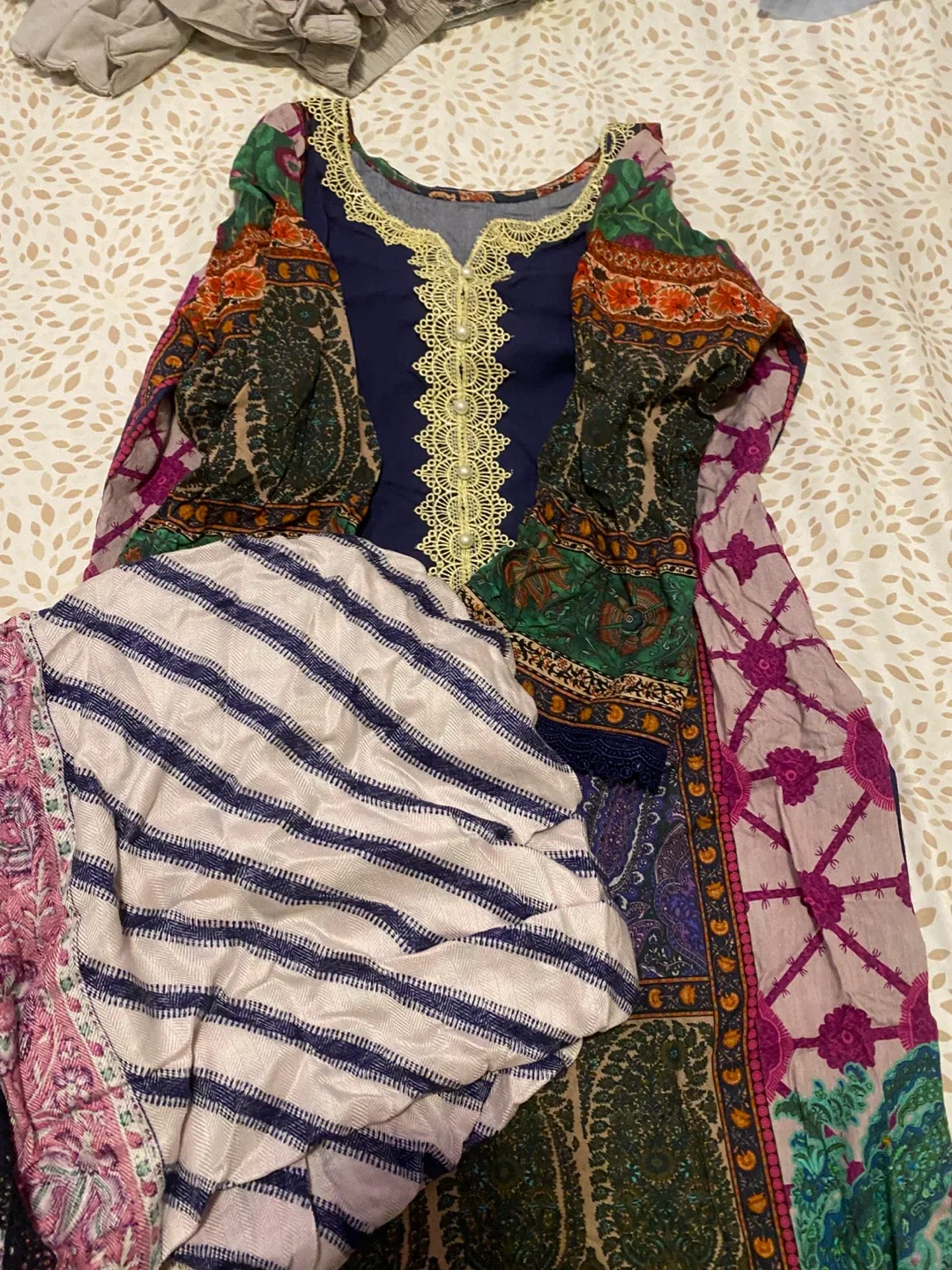 Floral Print Salwar Kameez thumbnail