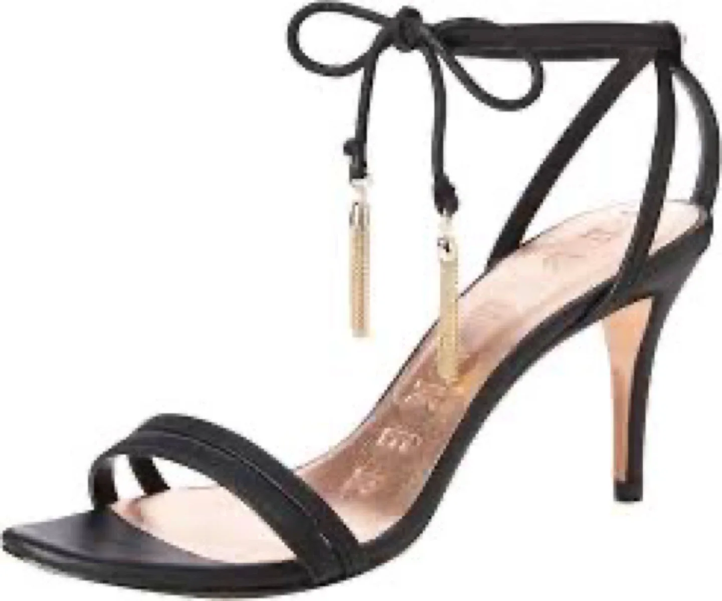 Ted Baker London Black Heeled Sandals, Size 8.5 image indicator(5)