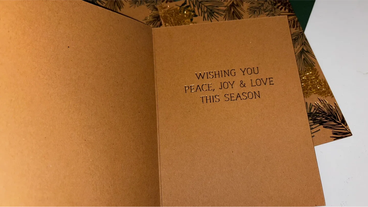 Set of Five “Tis the Season to be Jolly” Mini Cards image indicator(2)