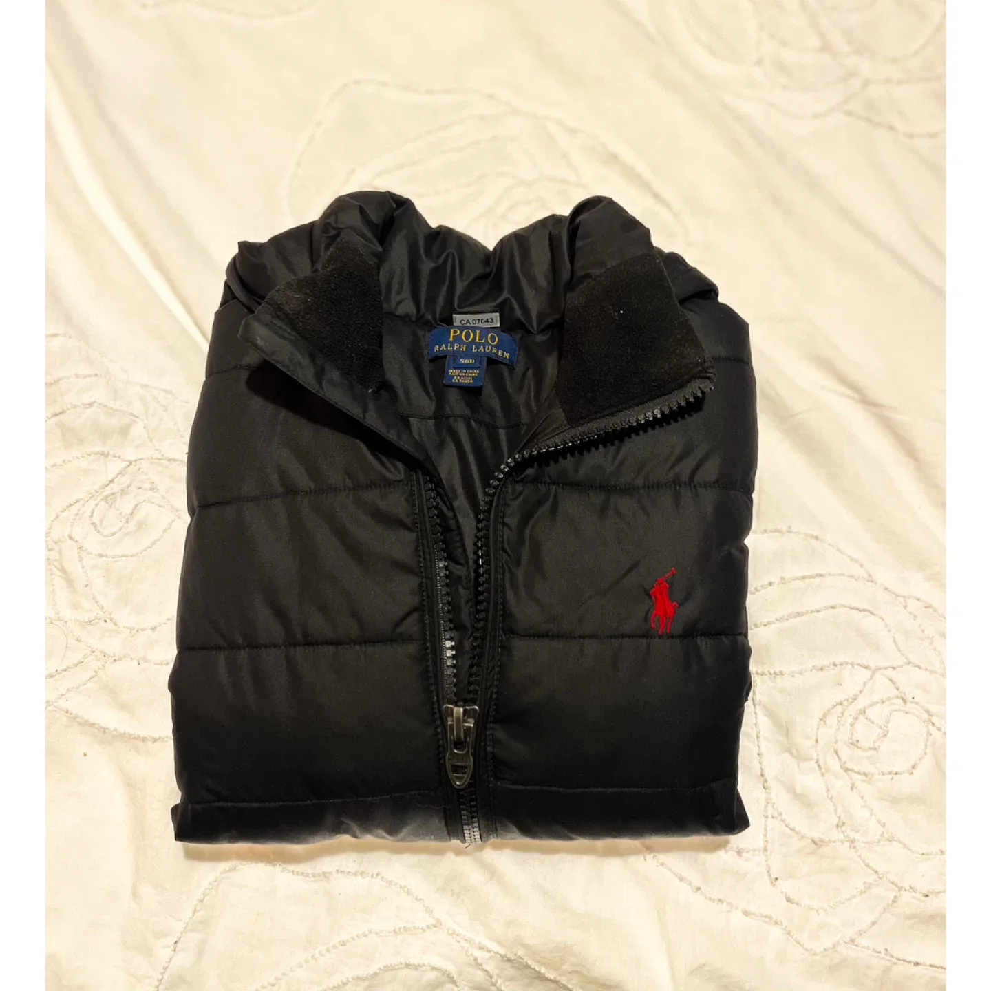 Ralph Lauren Black Puffer Jacket Size S (8) Kids image indicator(2)