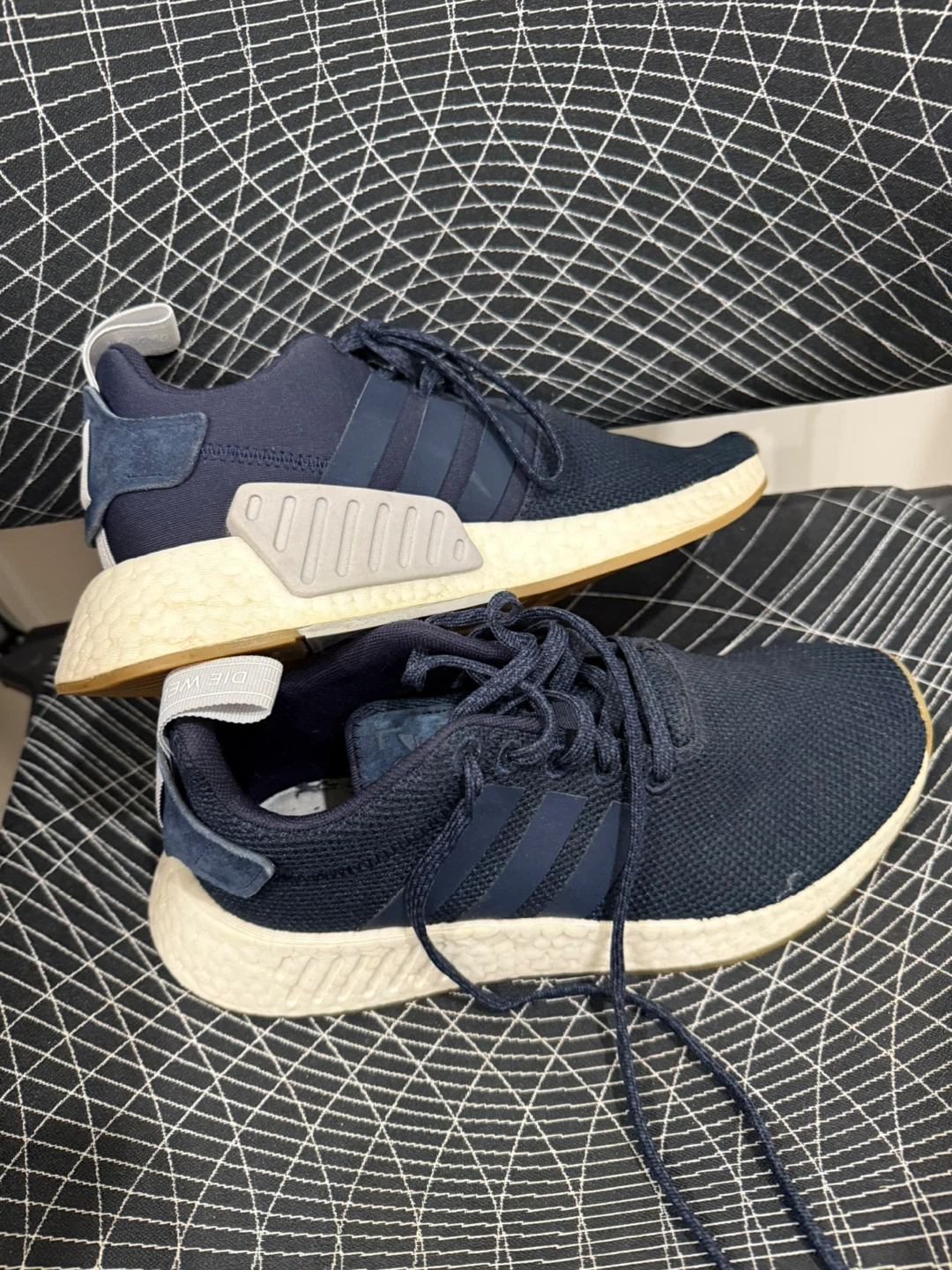 Adidas NMD R1 Navy Blue Sneakers - photo 2