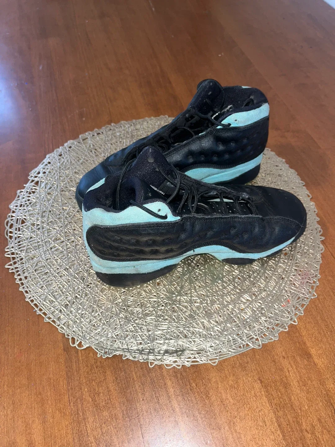 Air Jordan 13 Retro Black/Aurora Green image indicator(3)