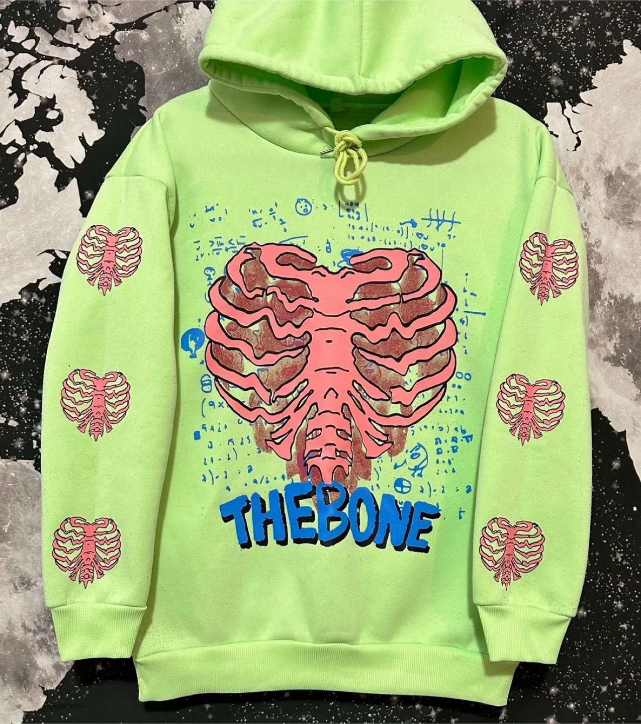 The Bone Skeleton Ribcage hoodie thumbnail