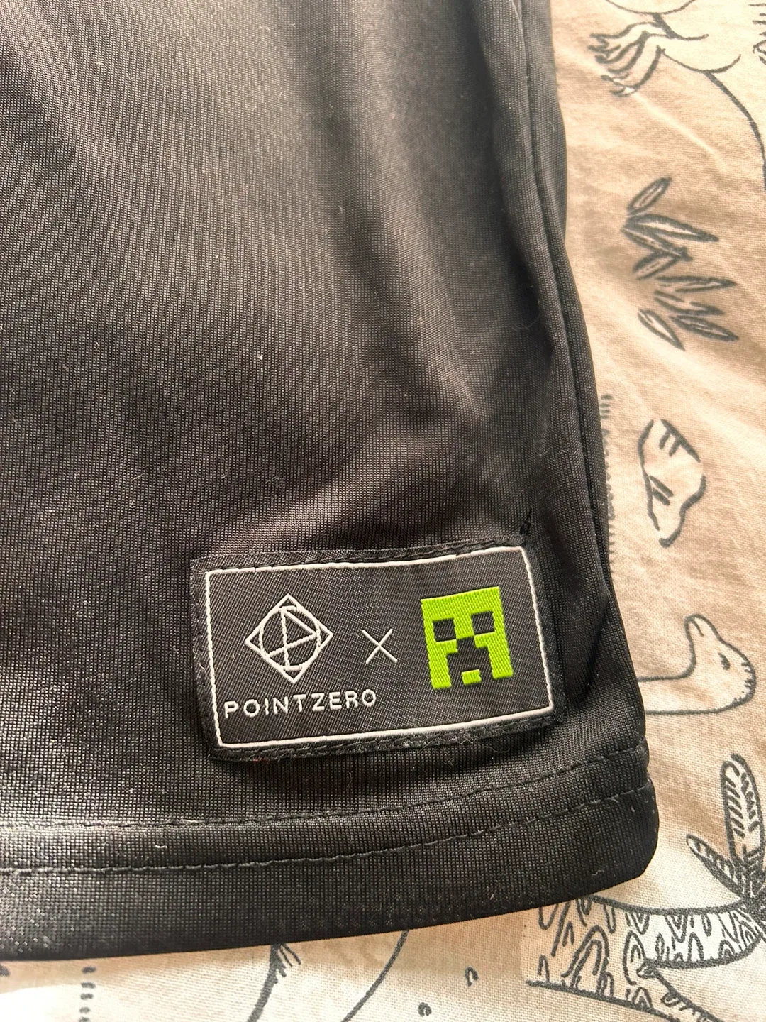 Minecraft x Point Zero Black T-Shirt image indicator(6)