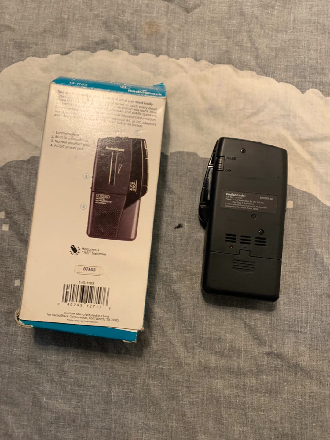 RadioShack 2-Speed Microcassette Recorder MICRO-36 - photo 4