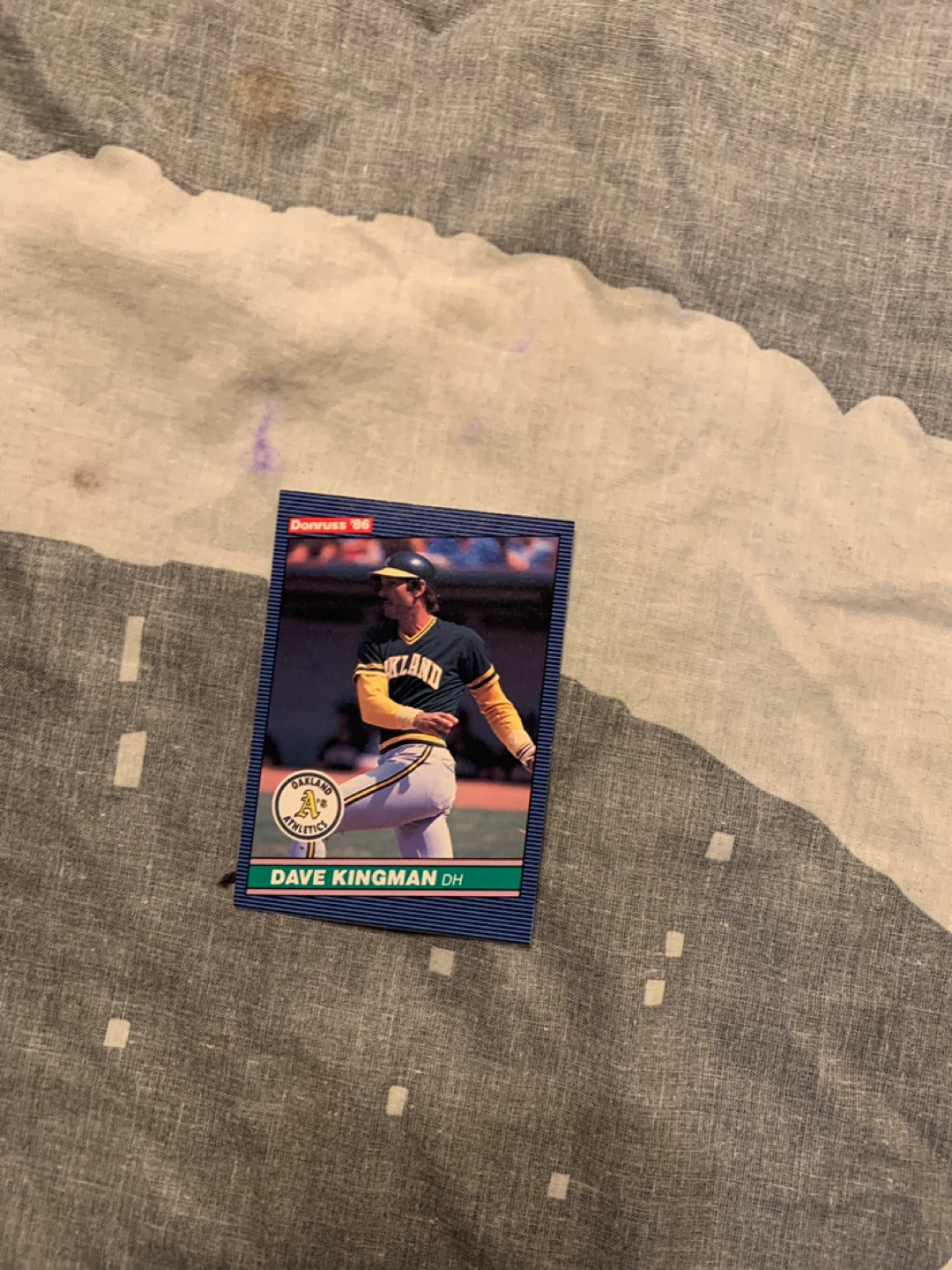 1986 Donruss Dave Kingman Baseball Card
