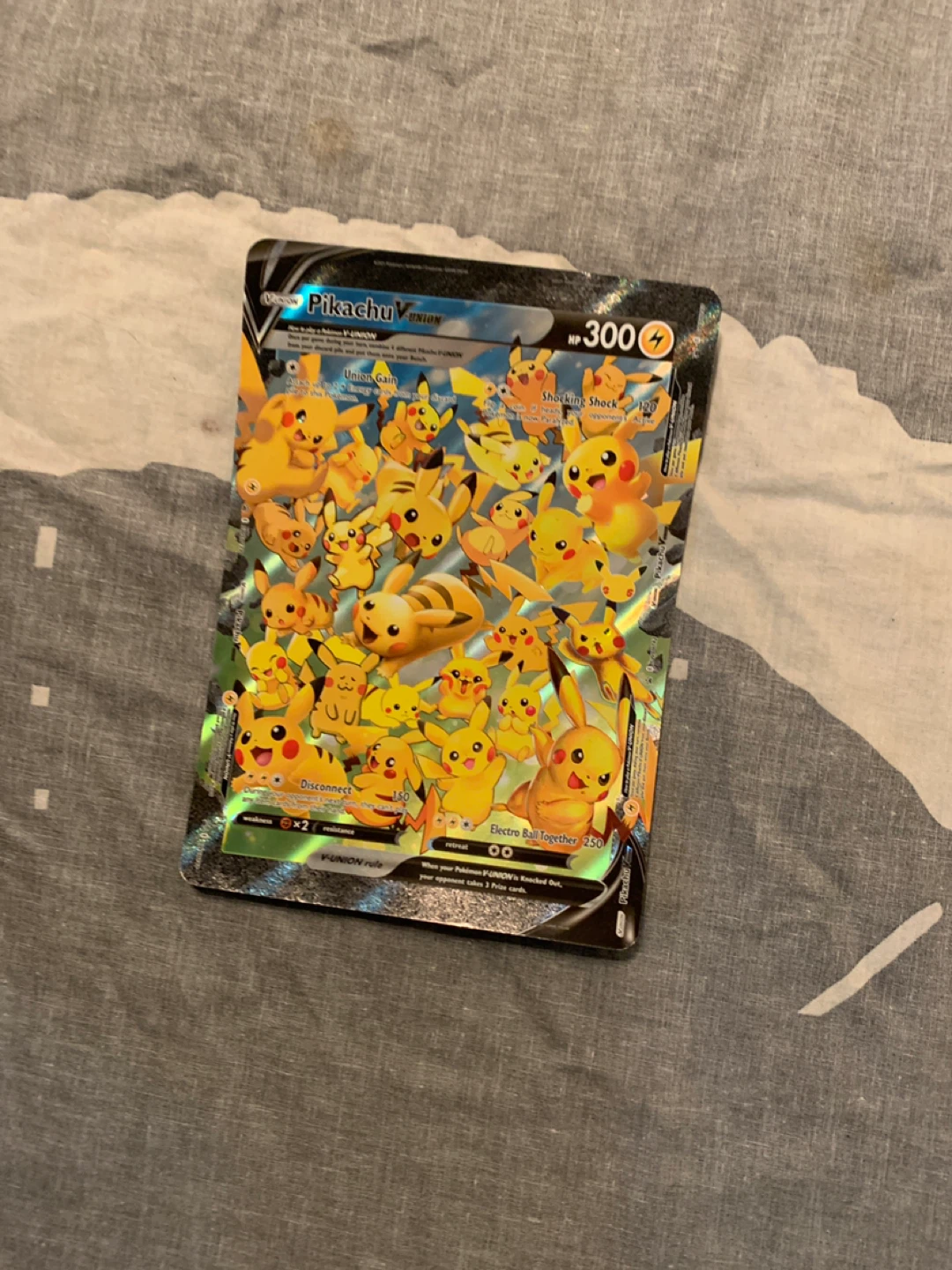 Pikachu V Union Pokemon Card