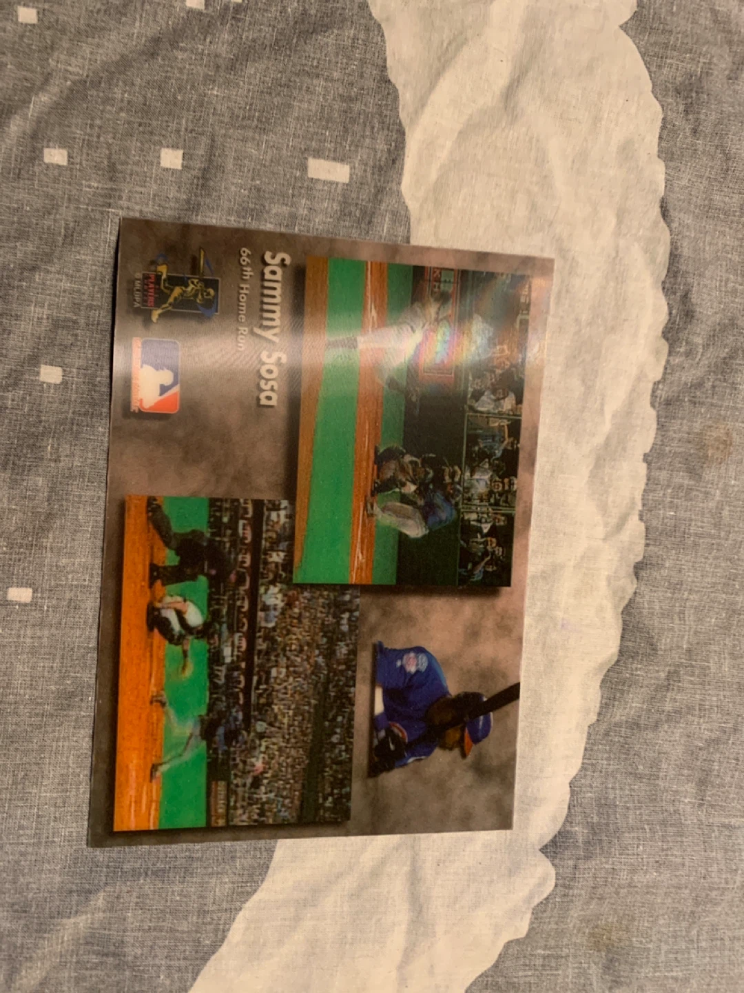Sammy Sosa 66th Home Run Baseball Card