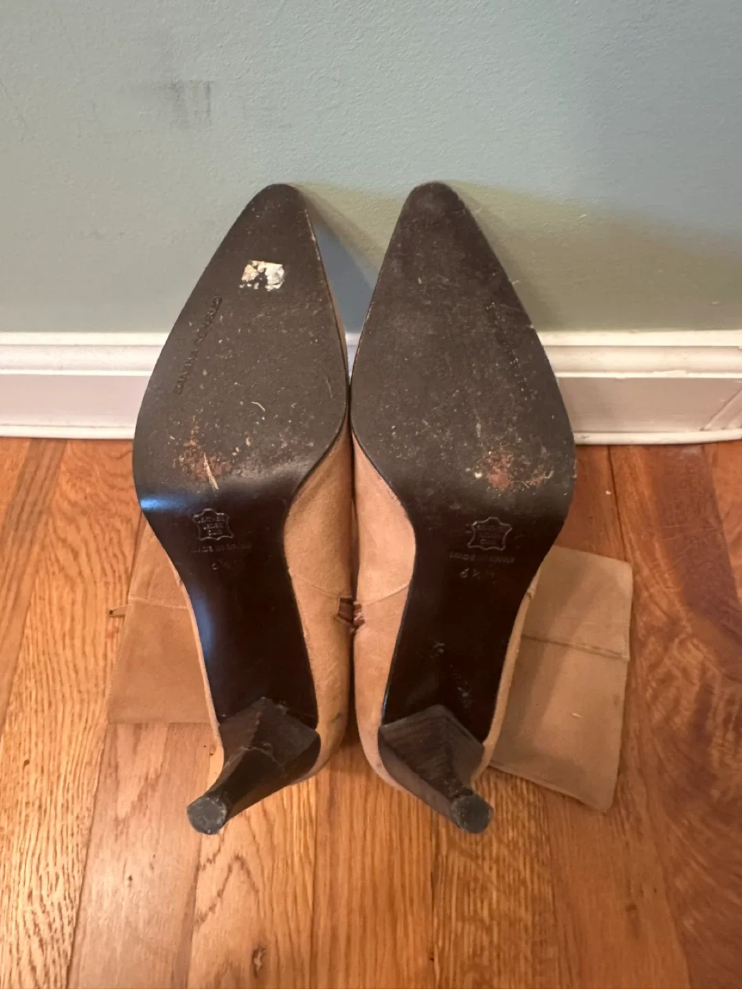 Suede Ankle Boots Size 6.5 image indicator(3)