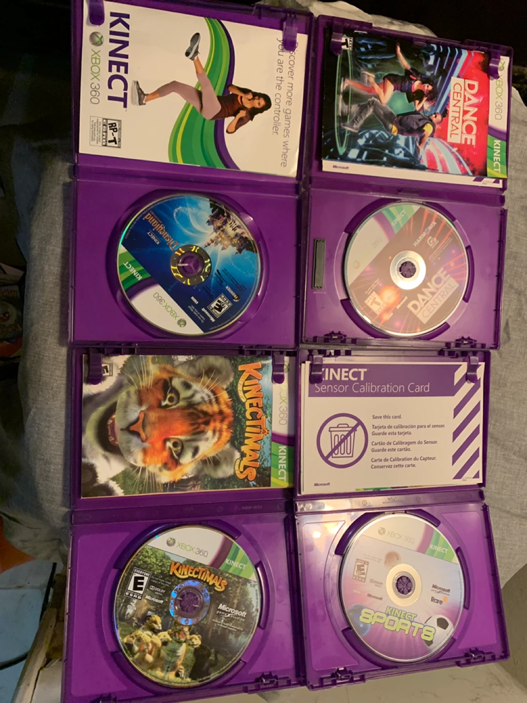 Xbox 360 Kinect Games Bundle - photo 2