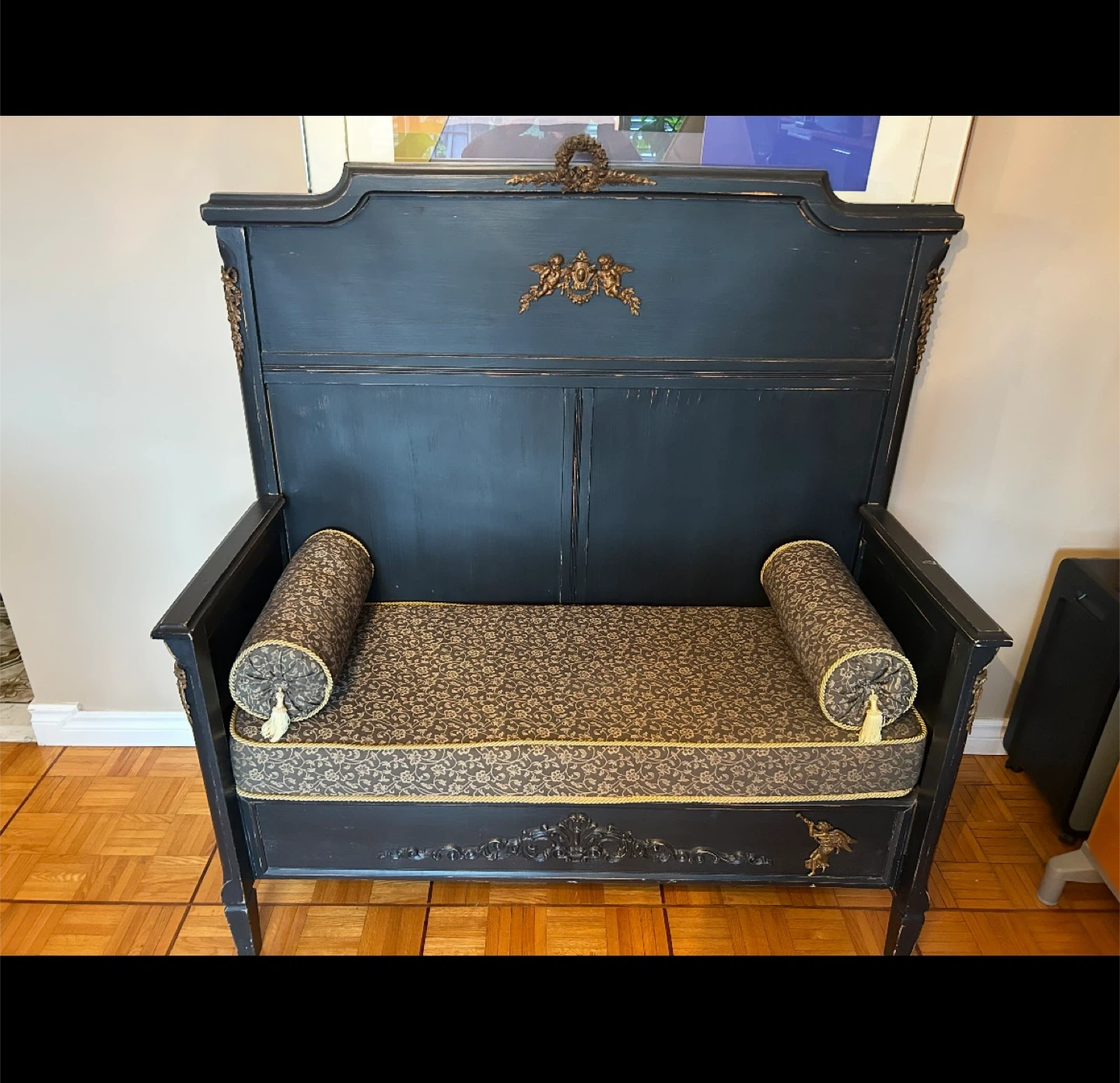 Classic vintage bench