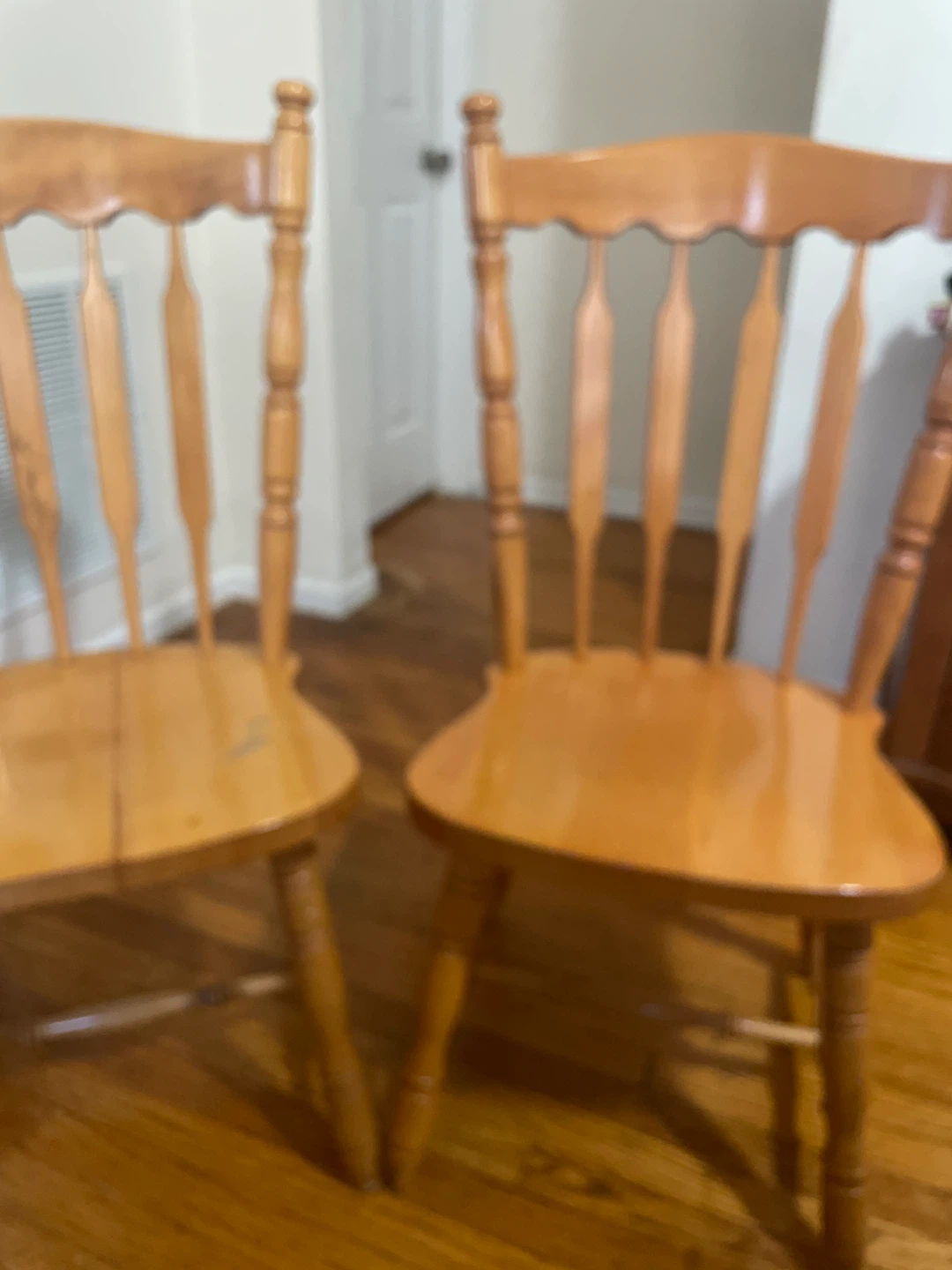 Wooden Dining Chairs - Set of 2 - photo 4