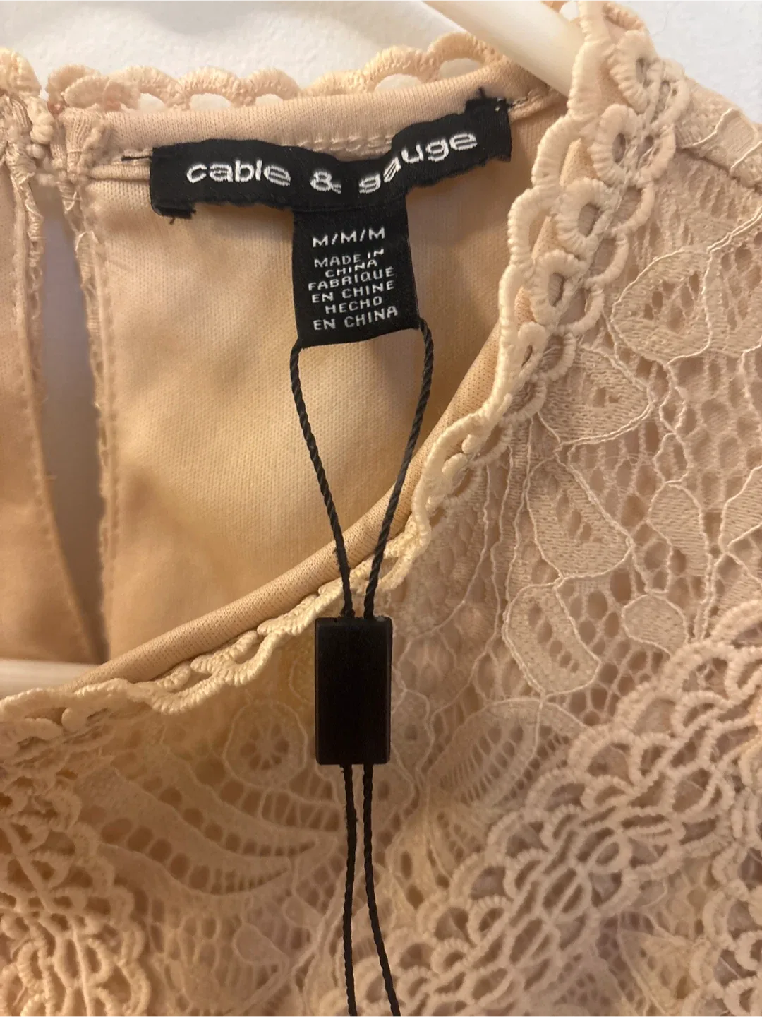 New Cable & Gauge Lace Top - Size M image indicator(2)