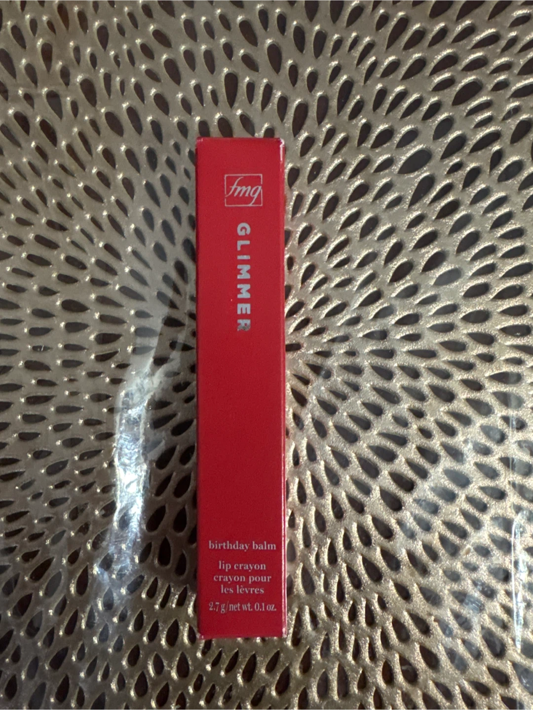 fmg Glimmer Birthday Balm Lip Crayon