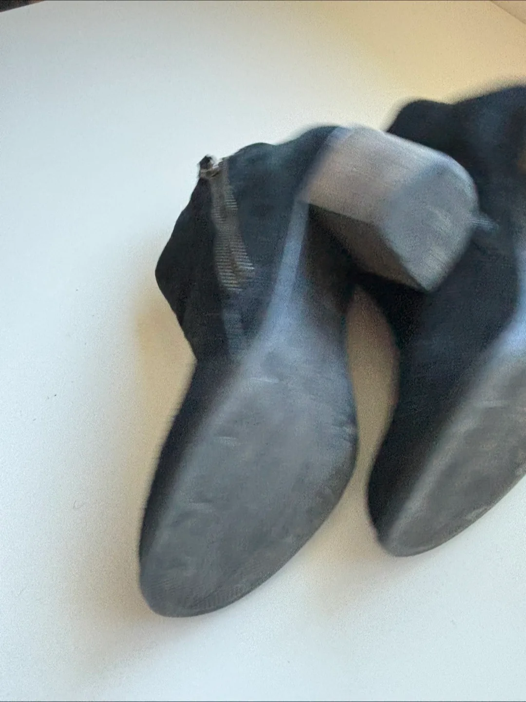 Skechers Black Suede Ankle Boots - Size 7 image indicator(3)