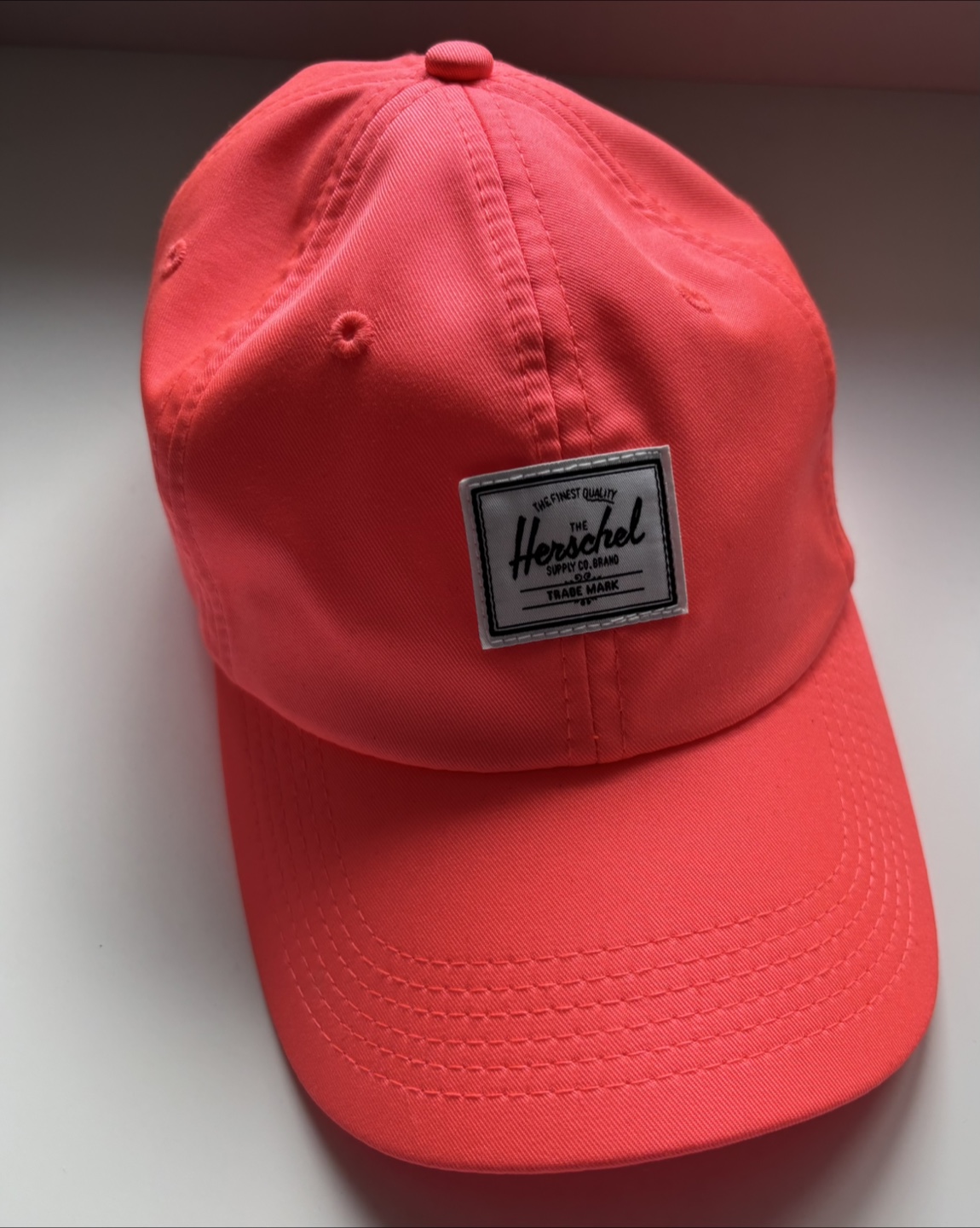 Herschel Supply Co. Coral Baseball Cap