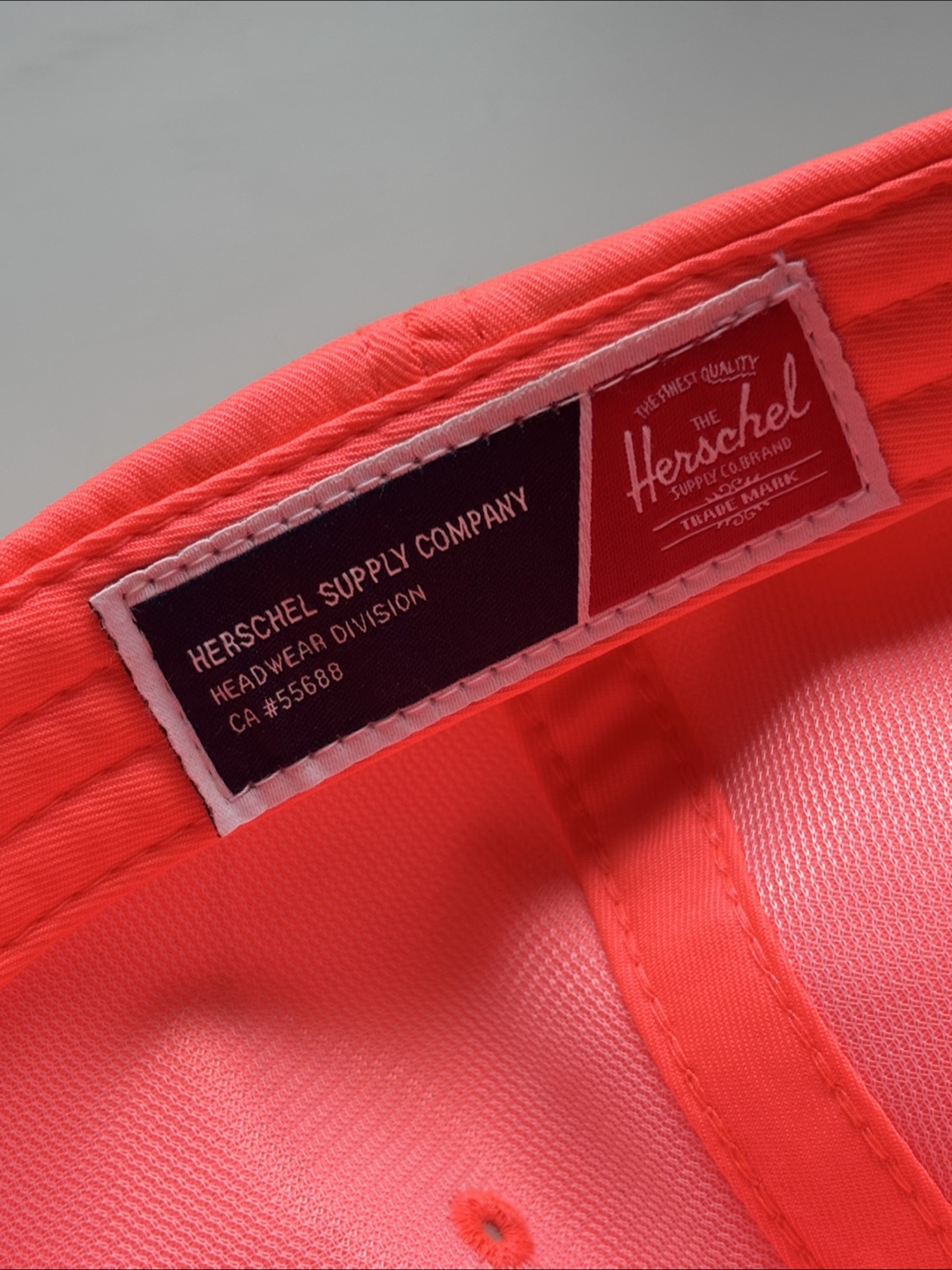 Herschel Supply Co. Coral Baseball Cap - photo 4