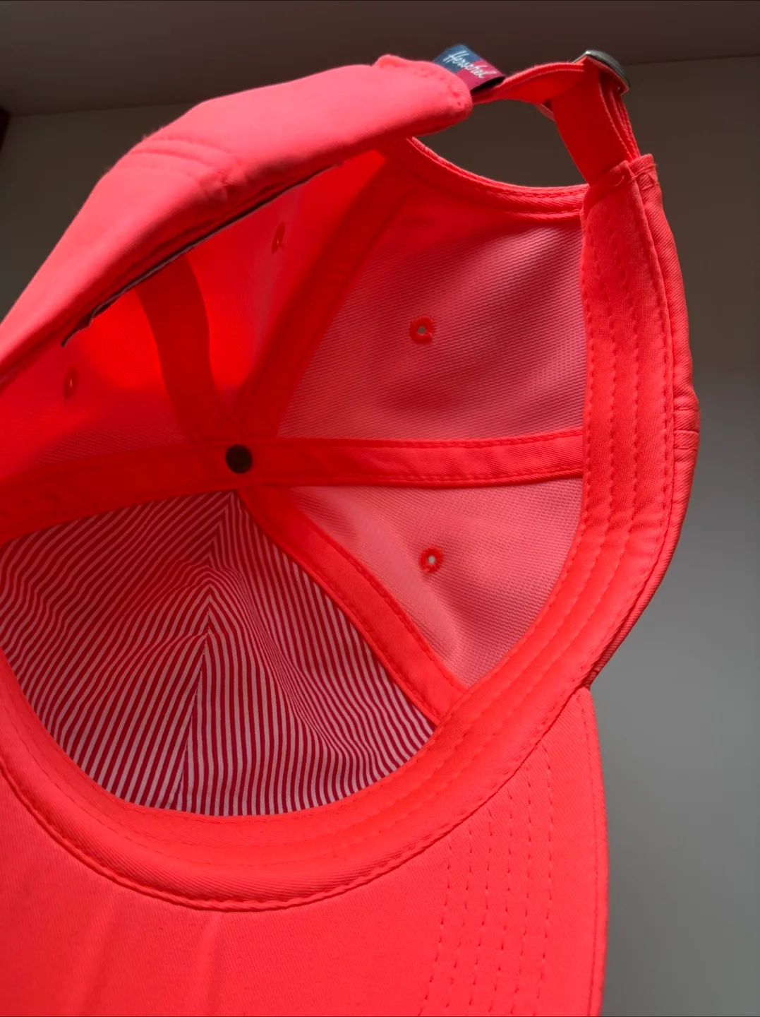 Herschel Supply Co. Coral Baseball Cap image indicator(9)