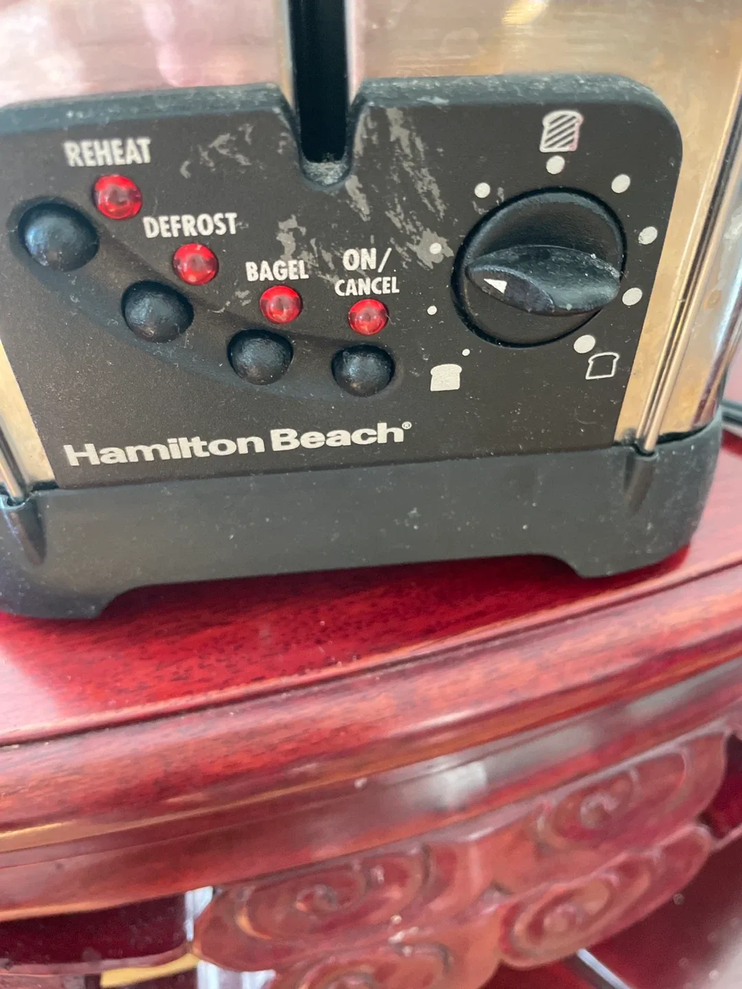 Hamilton Beach Toaster image indicator(2)