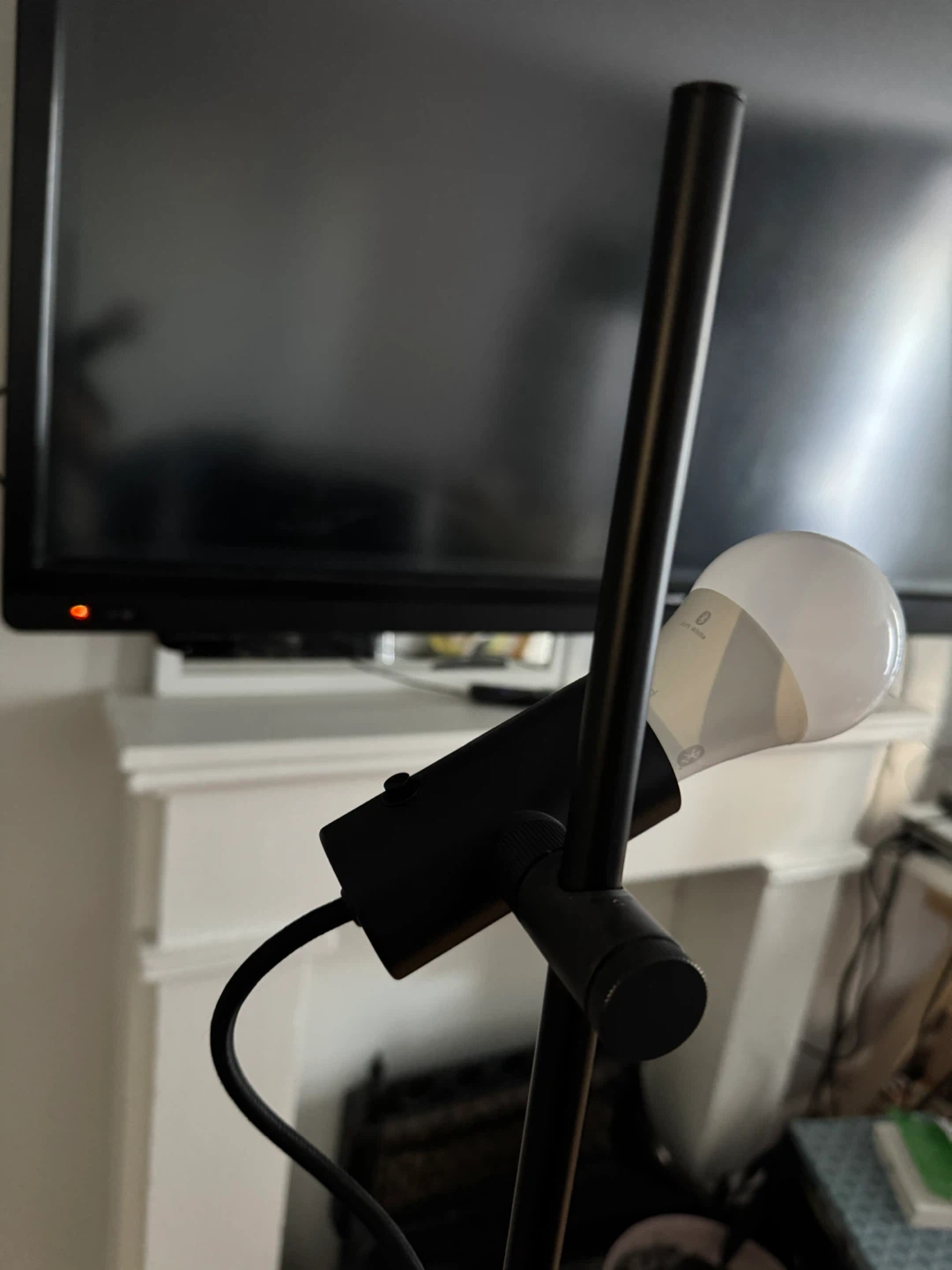 HÅRSLINGA IKEA Black Floor Lamp - photo 2