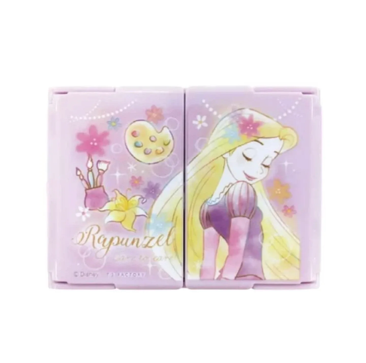 Japan Disney Princess Mini 3-sided mirror Rapunzel Tangled thumbnail