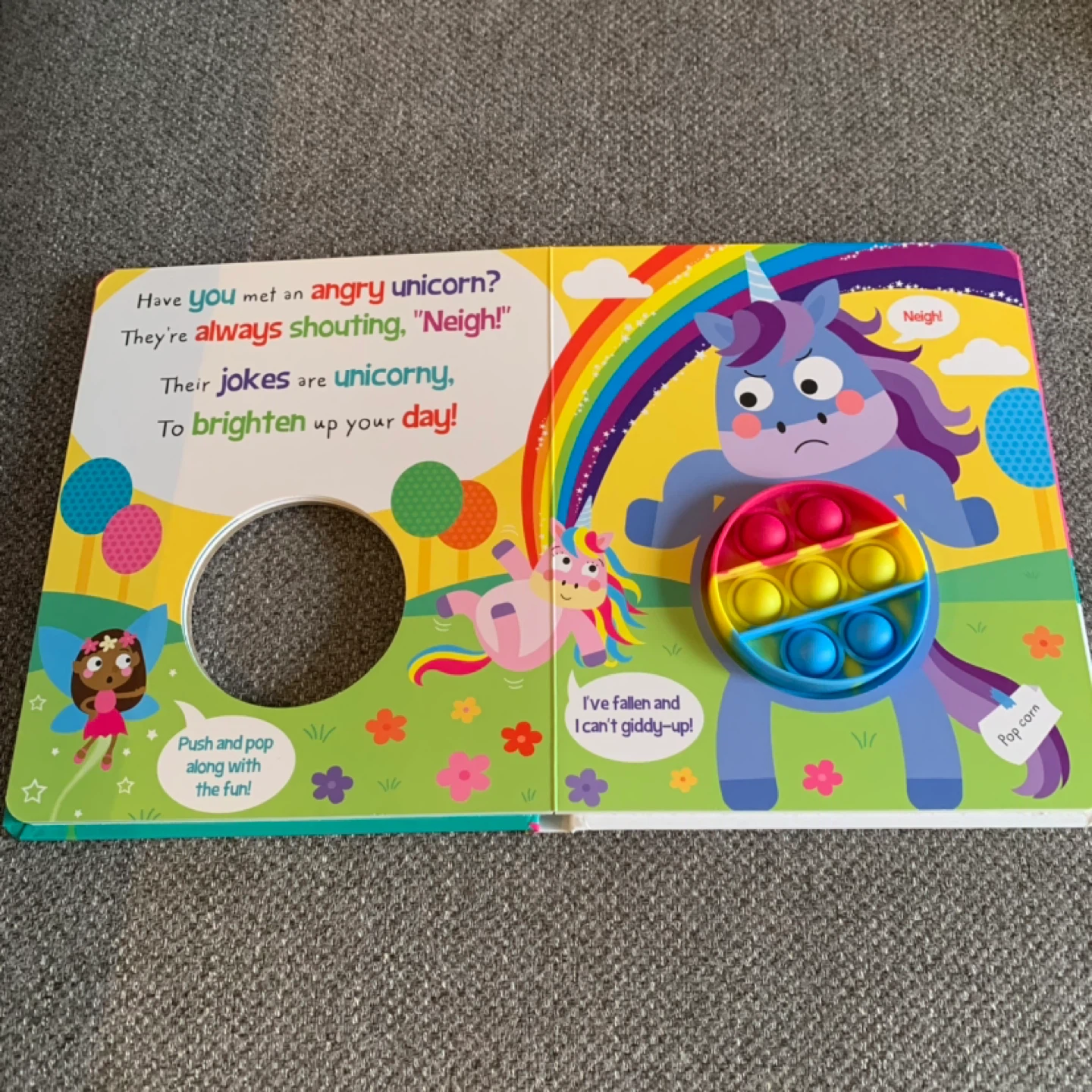 Unicorny Forever! Push & Pop Read Aloud Fun Book - photo 4