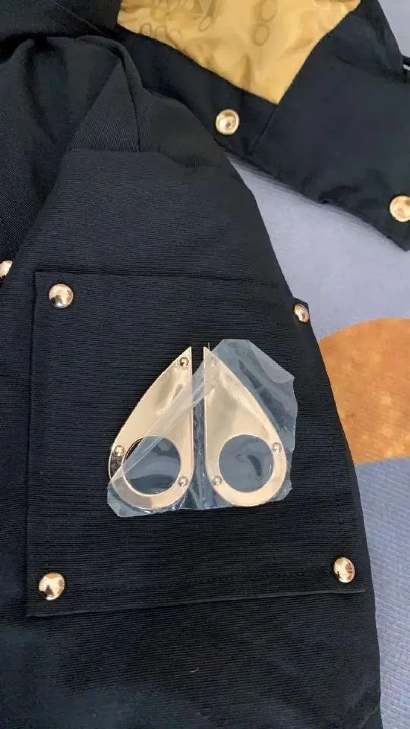 Moose Knuckles Black Bomber Jacket image indicator(4)