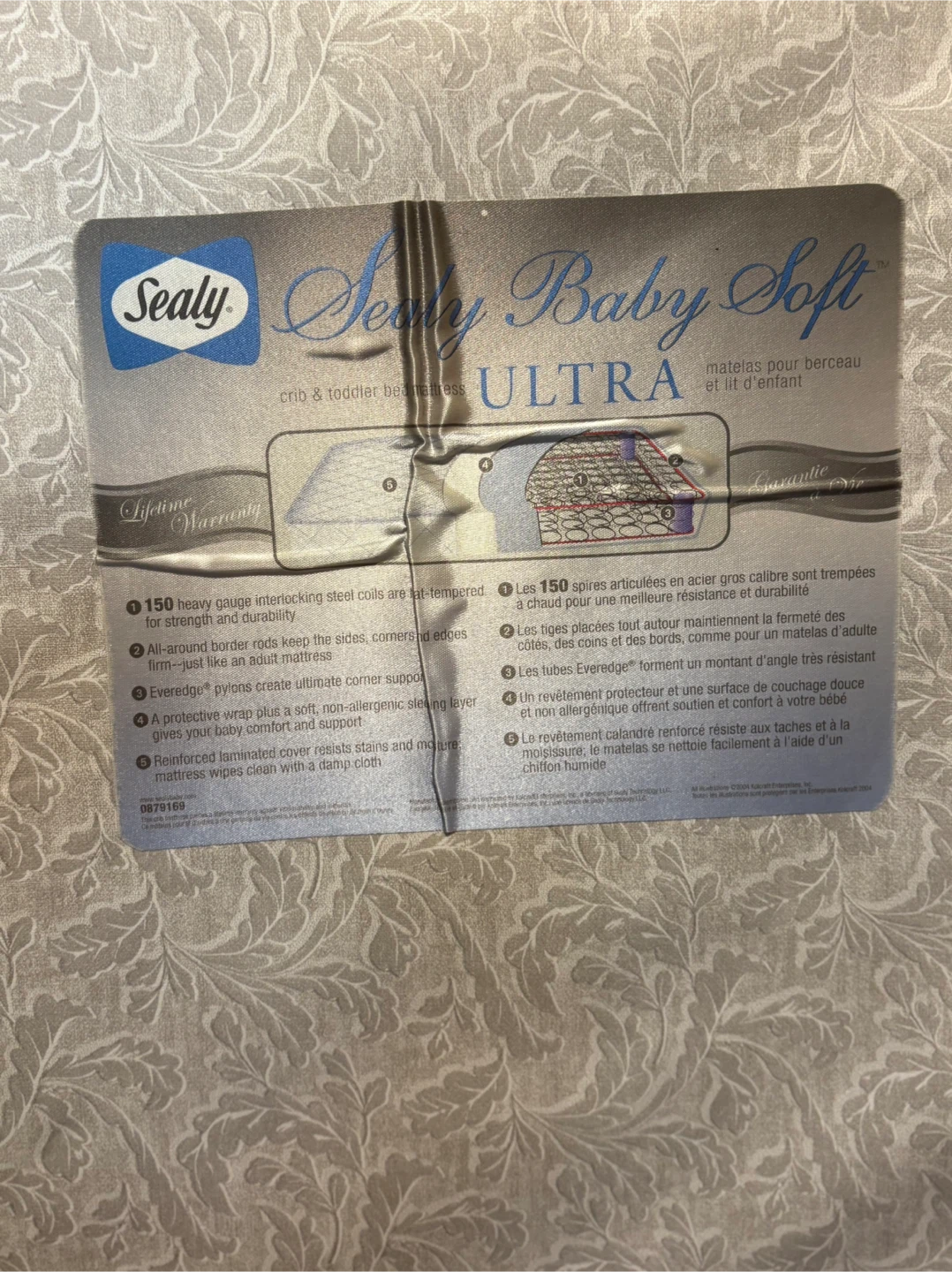 Sealy Baby Soft Ultra Crib & Toddler Mattress