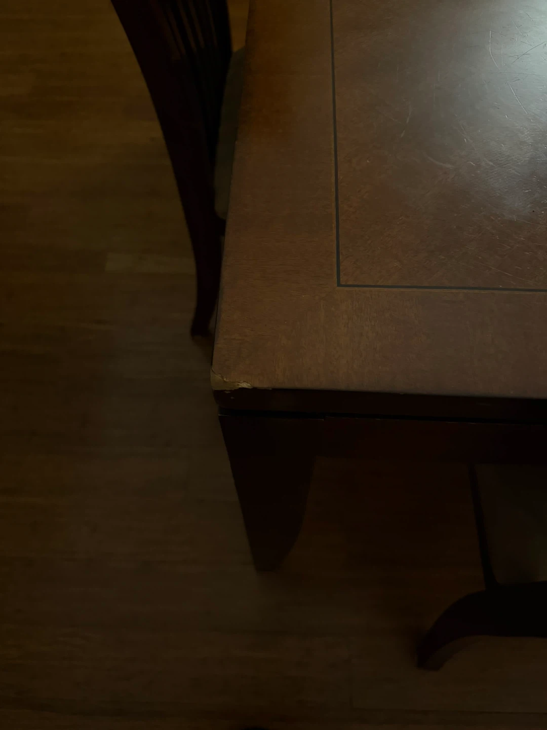 Extendable Wooden Dining Table with 4 Chairs - photo 5