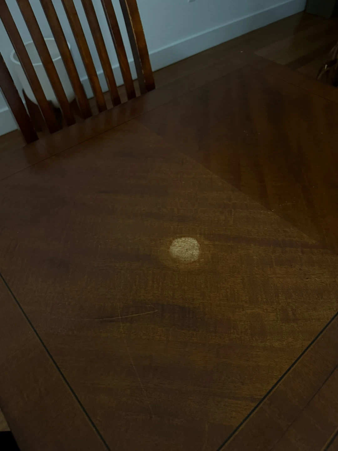 Extendable Wooden Dining Table with 4 Chairs - photo 4