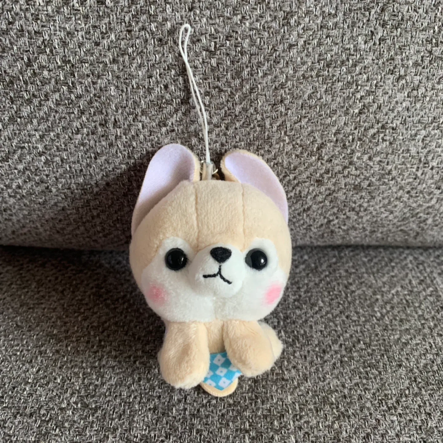 Amufun Kyodai Dog Shiba Inu Finger Puppet Plush Keychain thumbnail