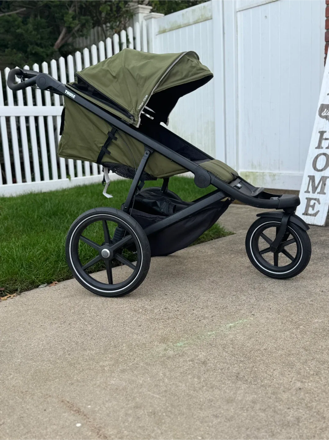 Thule Urban Glide 3 Jogging Stroller - Olive image indicator(2)