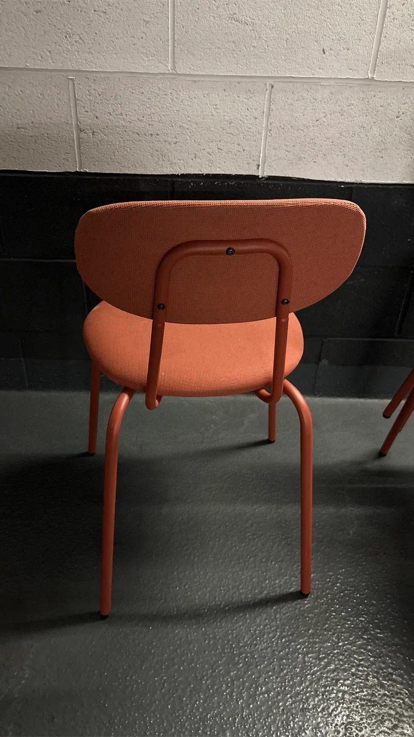 Orange Stacking Chairs - Set of 4 image indicator(5)