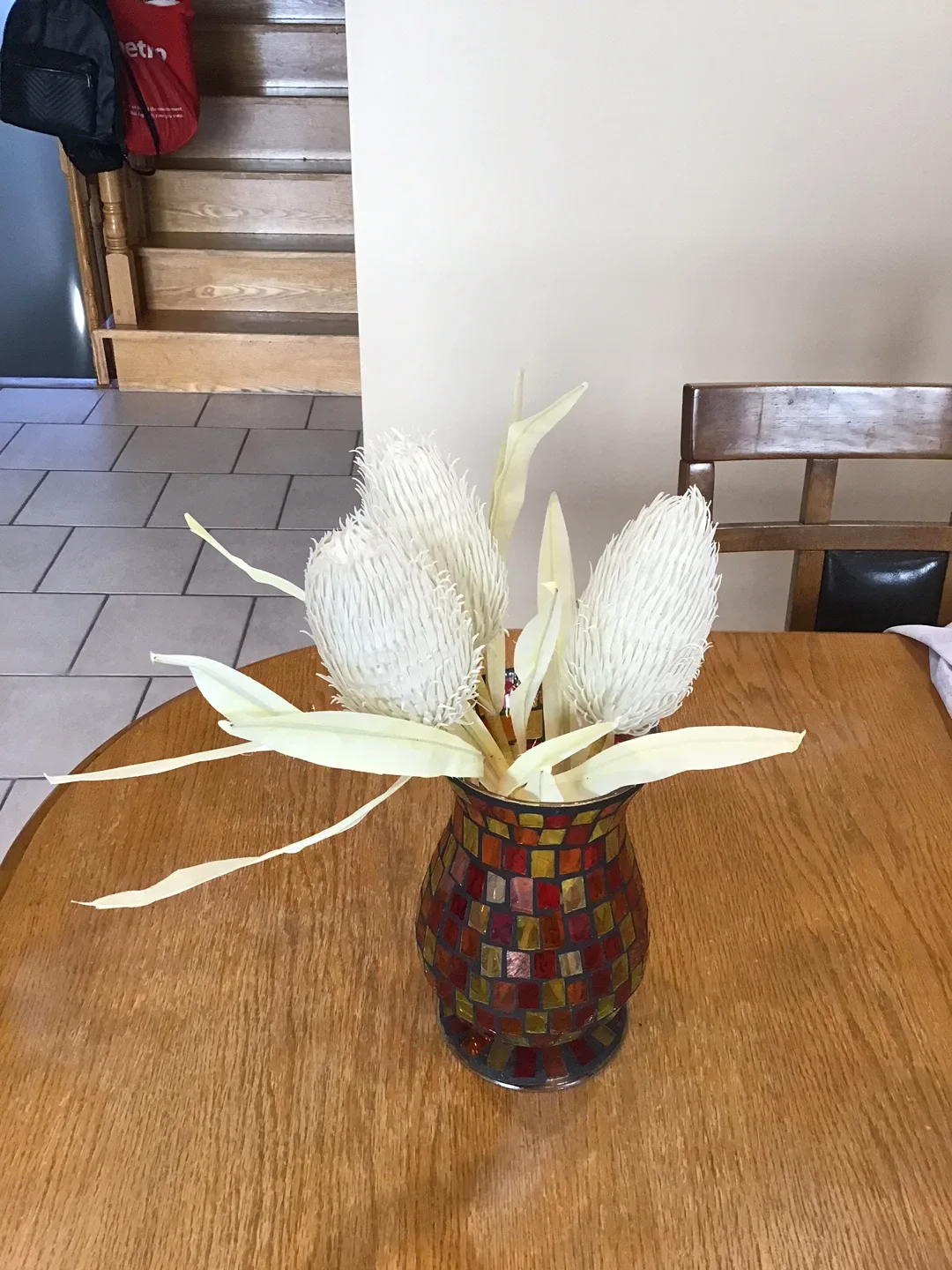 Mosaic Vase with Flowers image indicator(2)