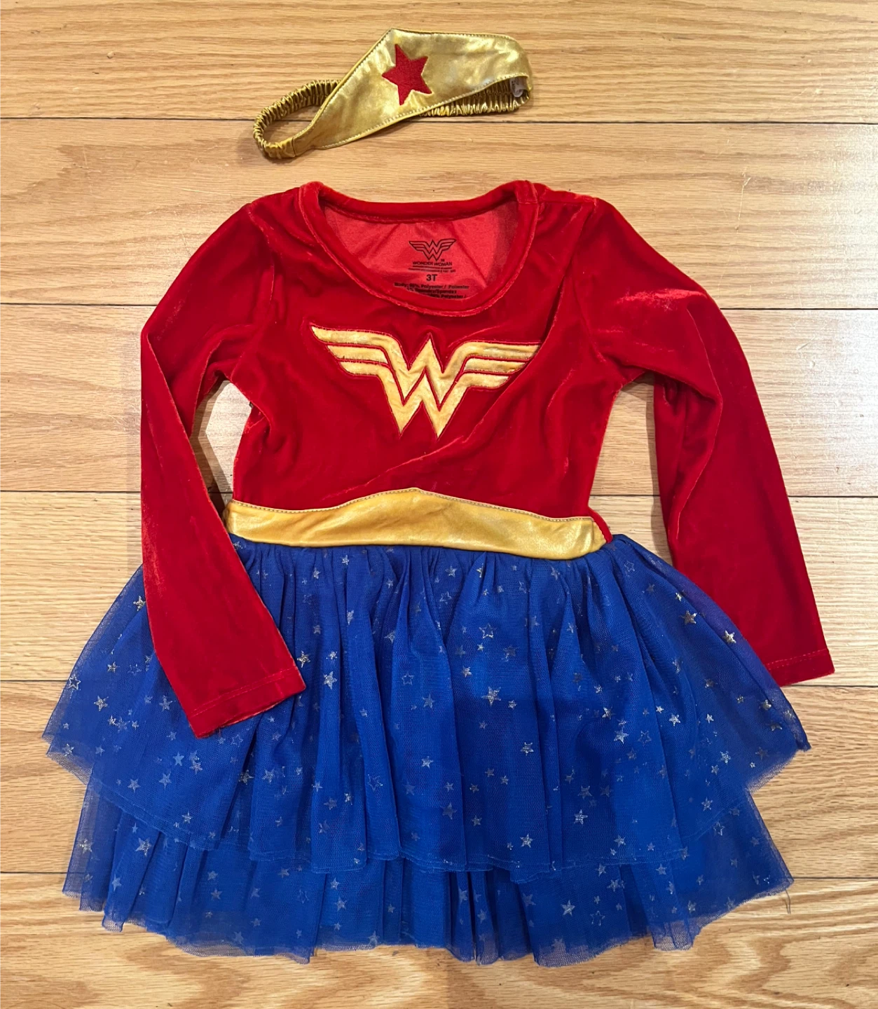 Wonder Woman Costume - Size 3T - photo 2