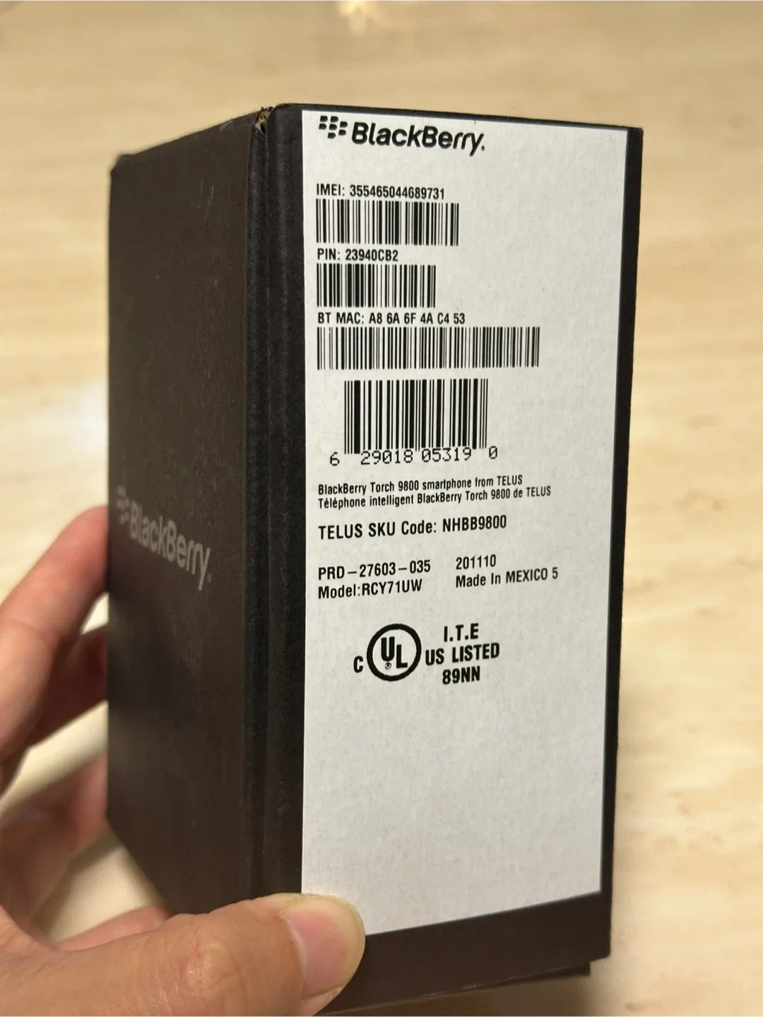 BlackBerry Torch 9800 Smartphone (unlocked, working phone) image indicator(3)