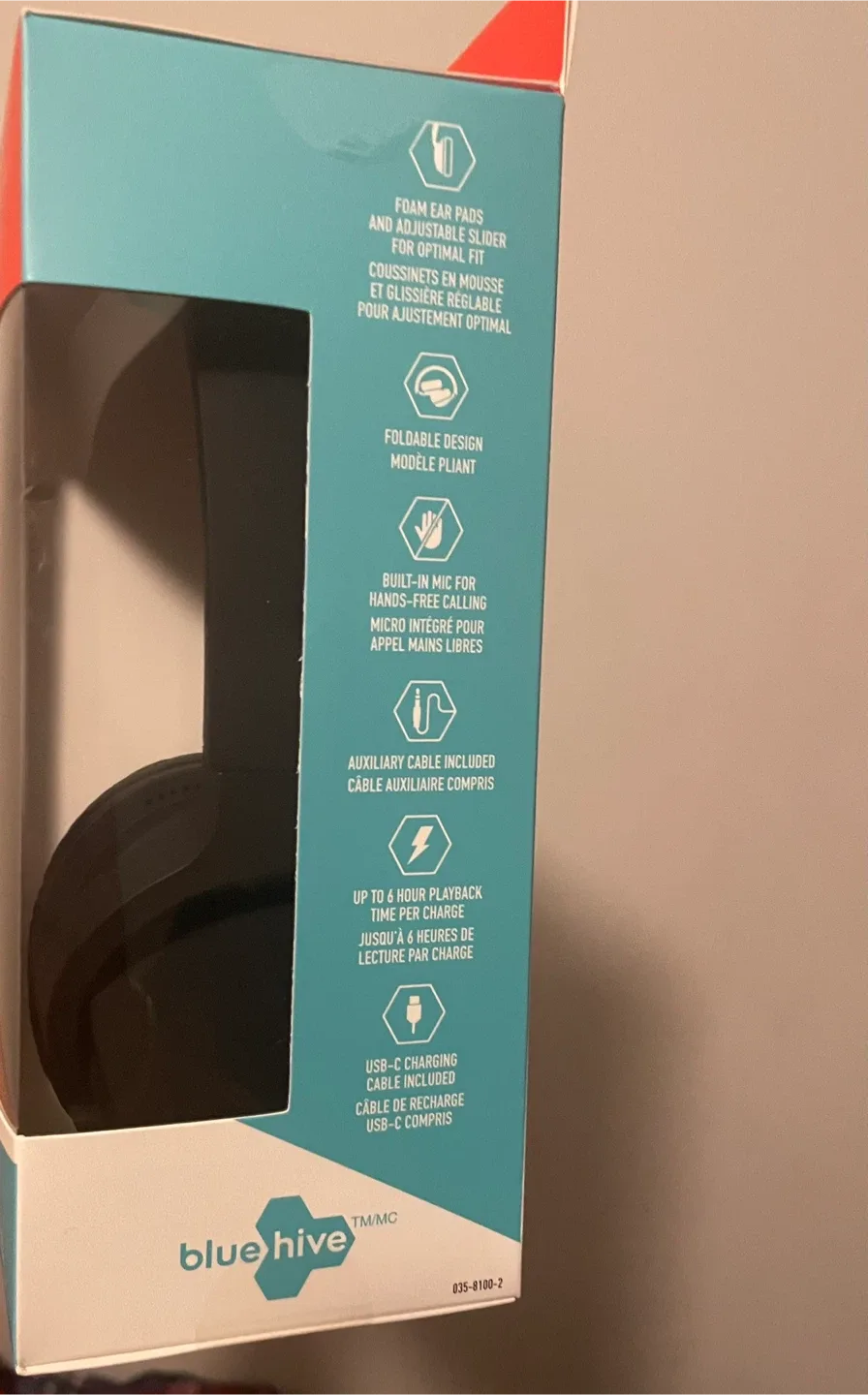 Blue Hive BlueBass True Wireless Headphones - New in Box! image indicator(3)