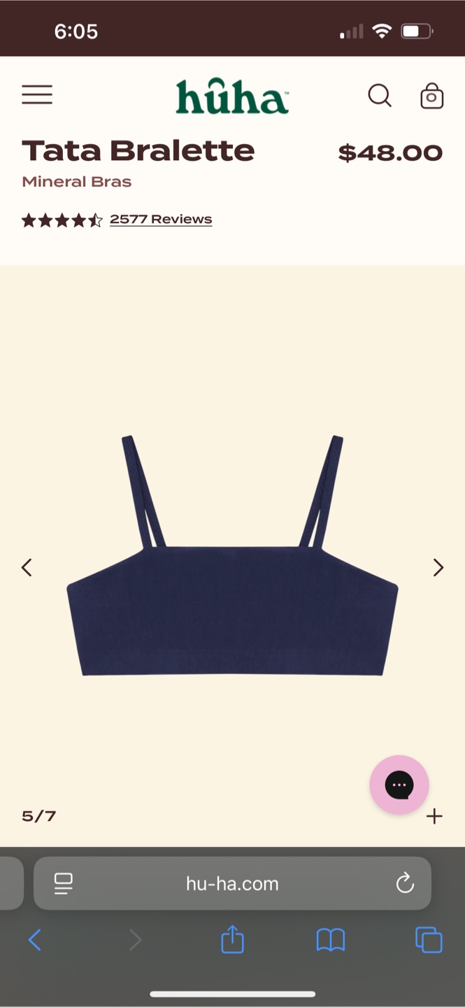 Huha Tata Bralette - Size S - photo 3