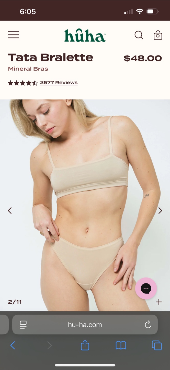 Huha Tata Bralette - Size S
